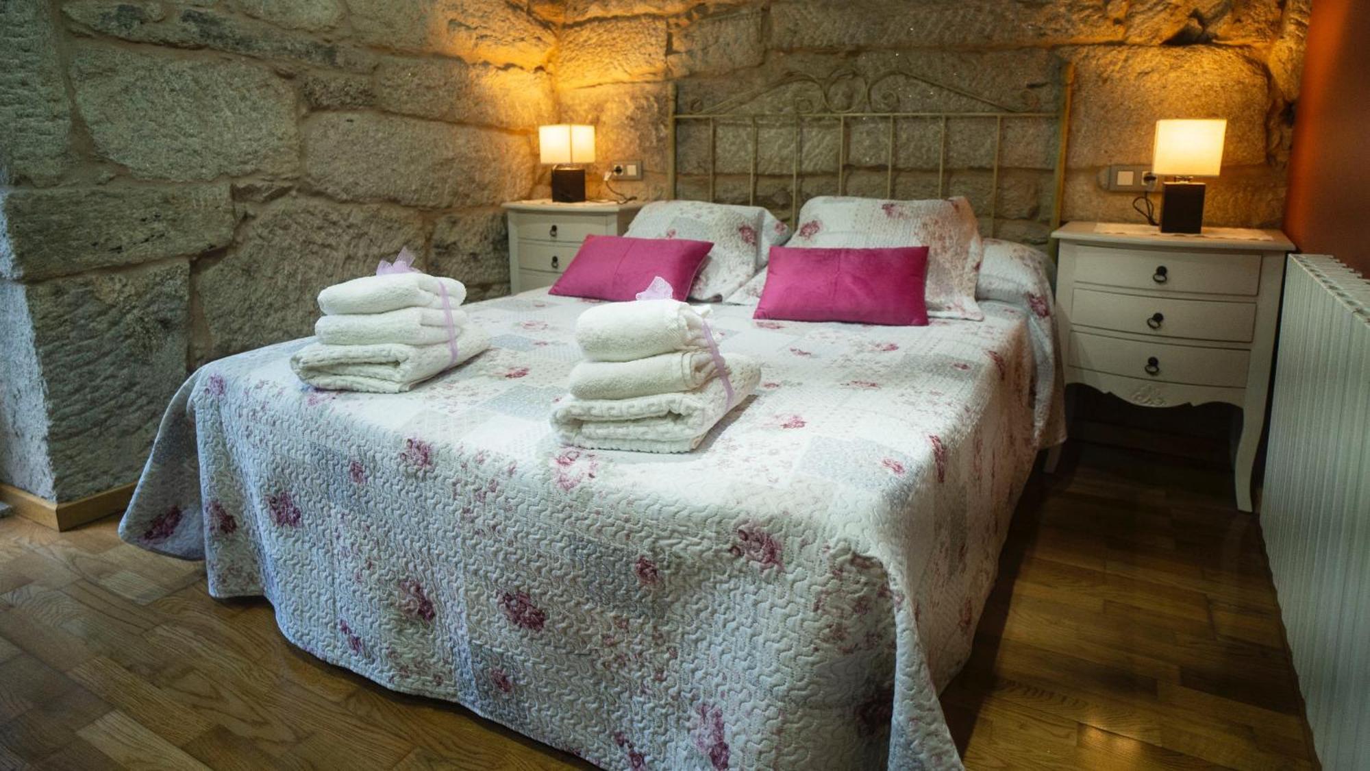 Villa Casa Vella à Vilaboa Extérieur photo