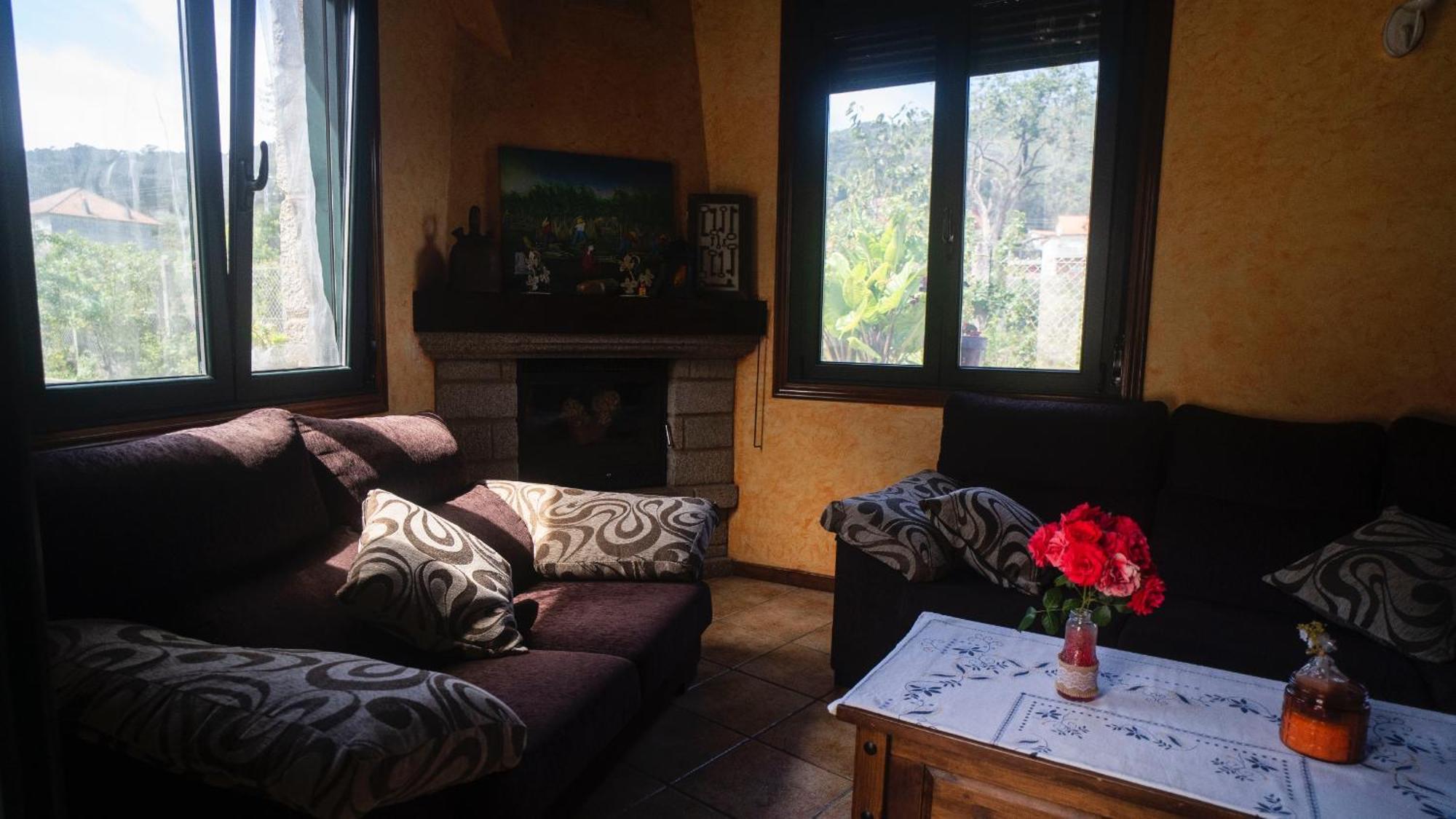 Villa Casa Vella à Vilaboa Extérieur photo