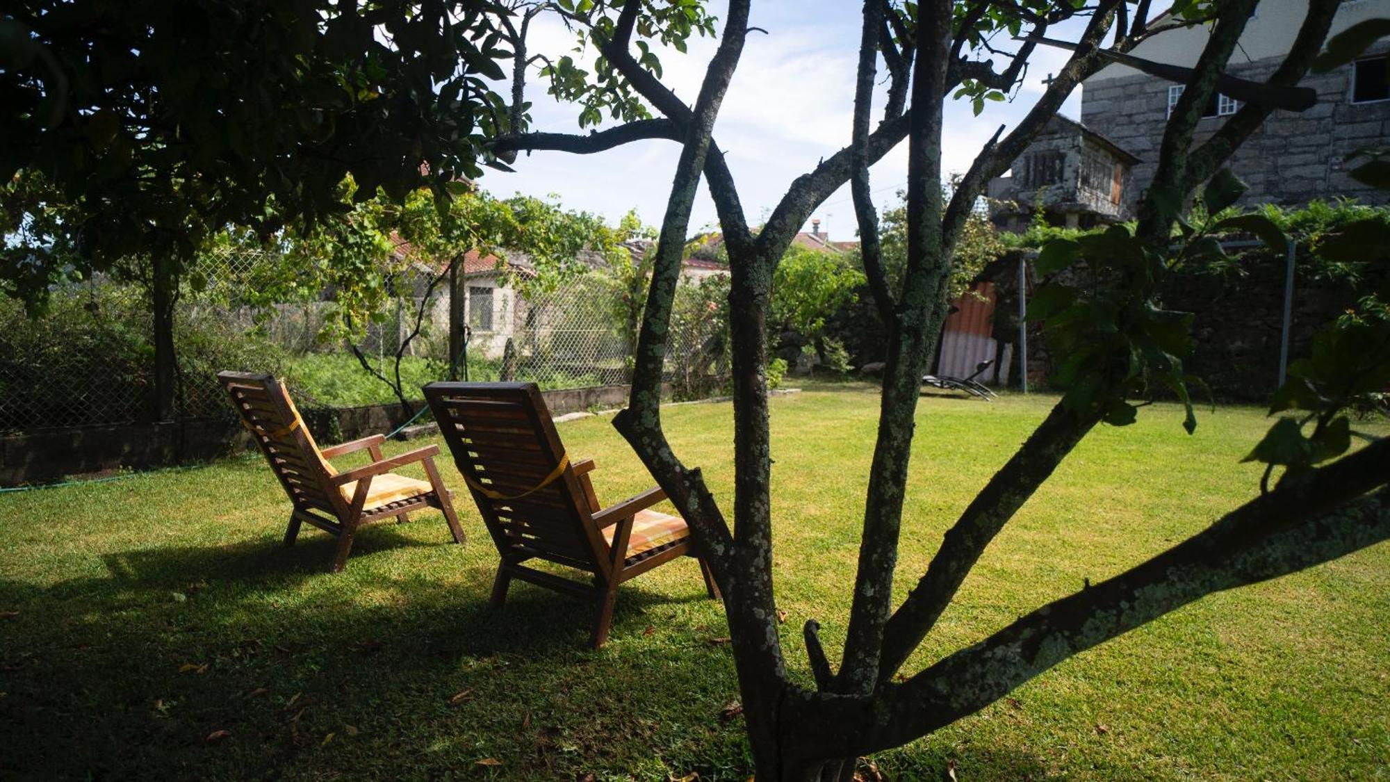 Villa Casa Vella à Vilaboa Extérieur photo
